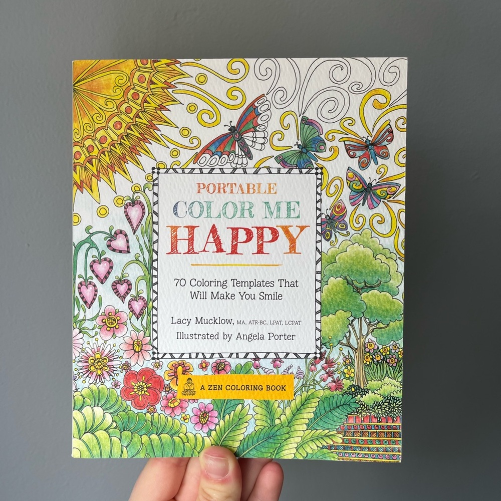 Color Me Happy Coloring Book